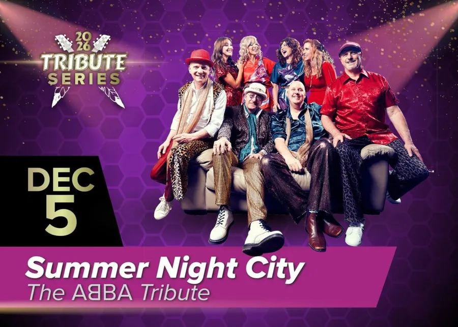 Summer Night City ABBA tribute official Jackson Rancheria event image