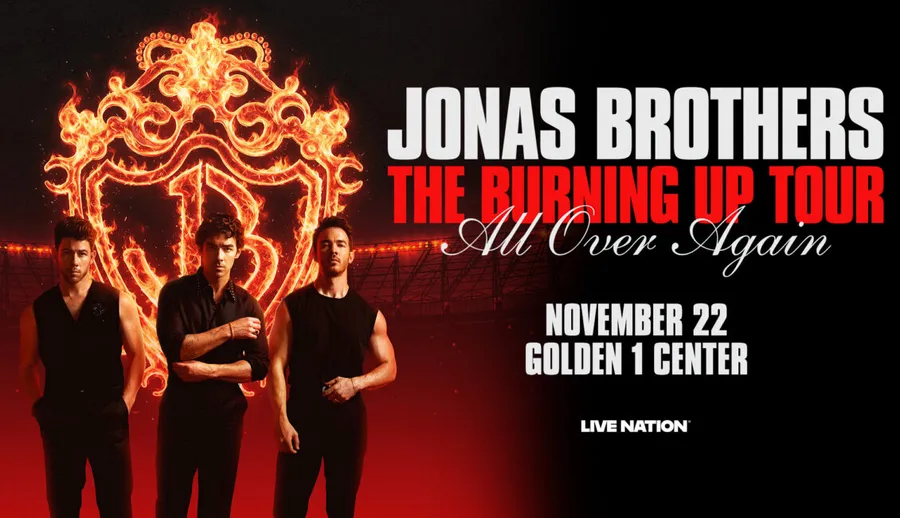 Jonas Brothers official Golden 1 Center event image