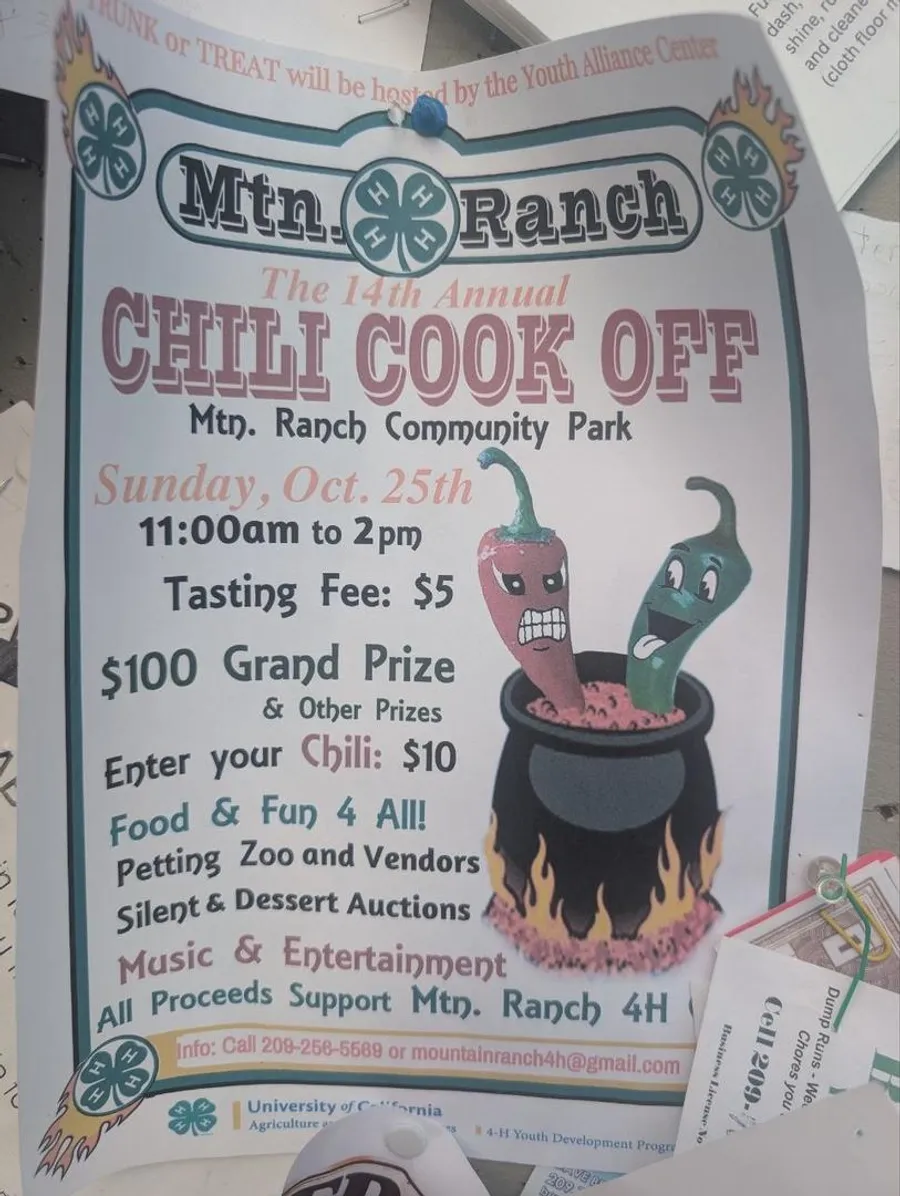 14th Annual Mtn. Ranch 4-H Chili Cook Off